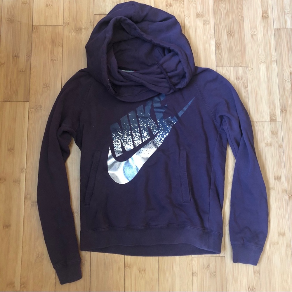 Nike funnel neck hoodie M